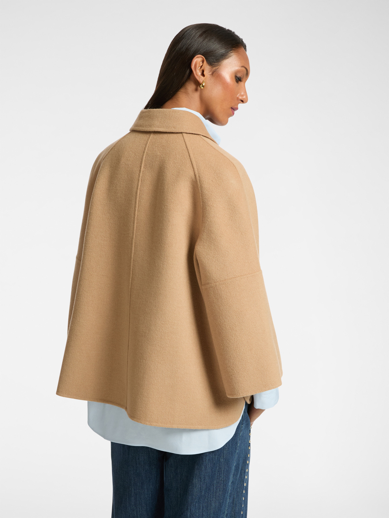 Double-fabric coat image number 1