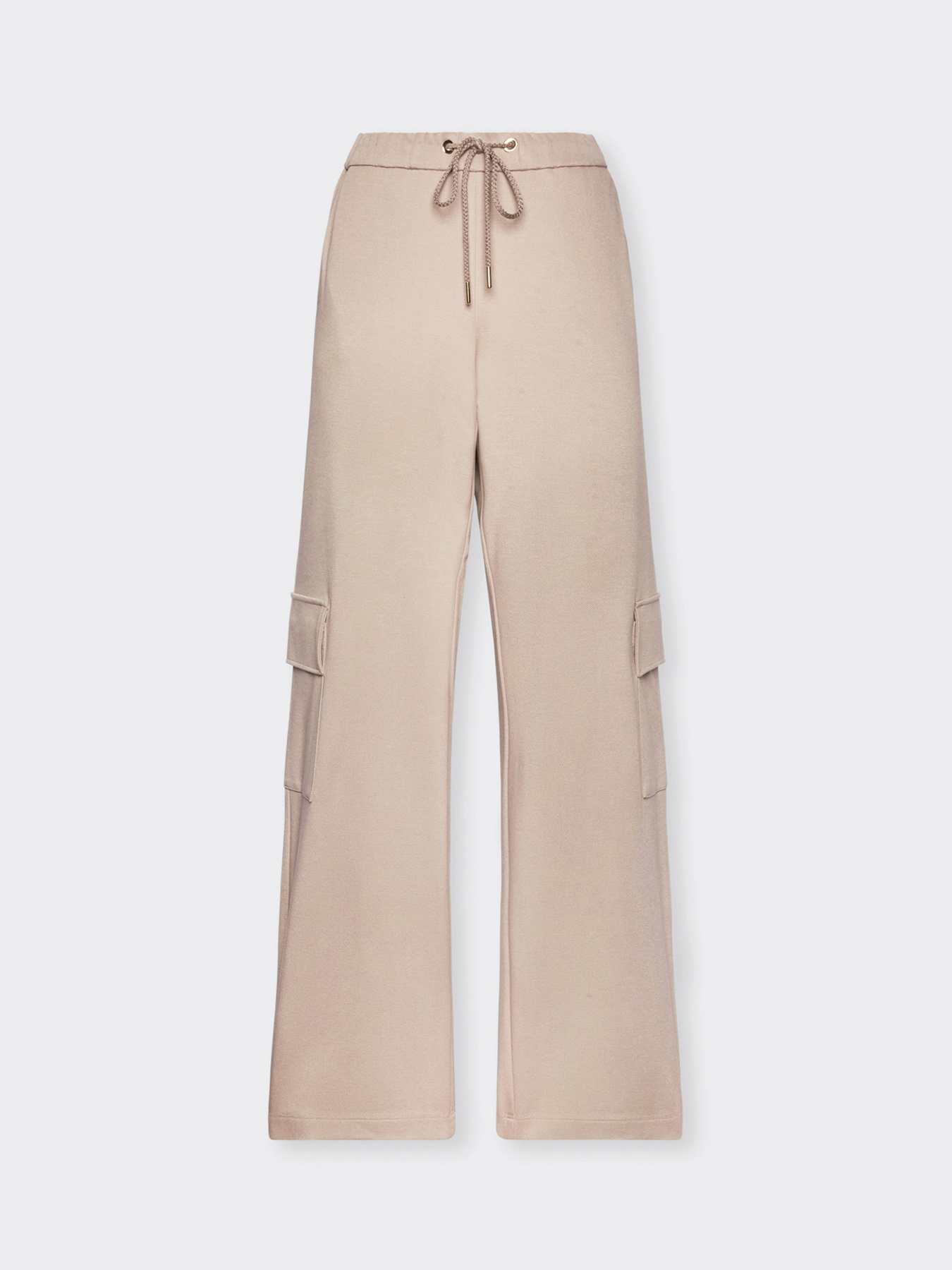 Wide-leg cargo trousers image number 4