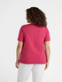 T-Shirt mit Blumenstickerei image number 1