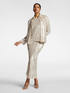 Tulle shirt with sequins image number 2