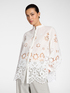 Perforated lace shirt image number 0