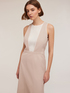 Vestito flare con inserto image number 3