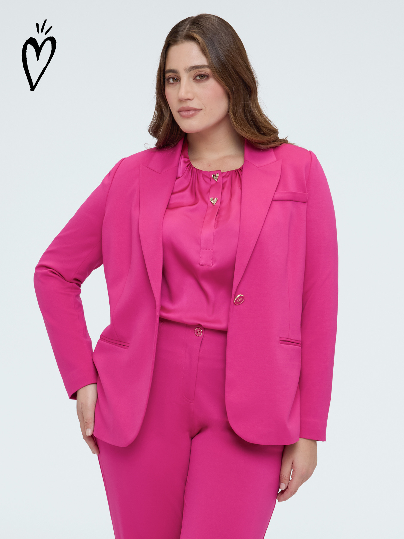 Blazer aus Punto Milano image number 0