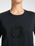 Camiseta de corte relaxado com bordado Monograma image number 3