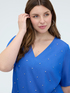 Viscose blouse with light spots image number 0