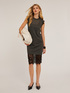 Vestito in maglia con bordi in pizzo image number 0