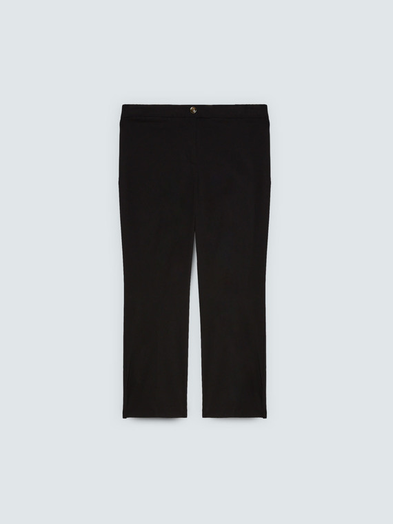 Pantaloni Kick Flare in tessuto stretch