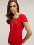 Asymmetric draped top image number 2