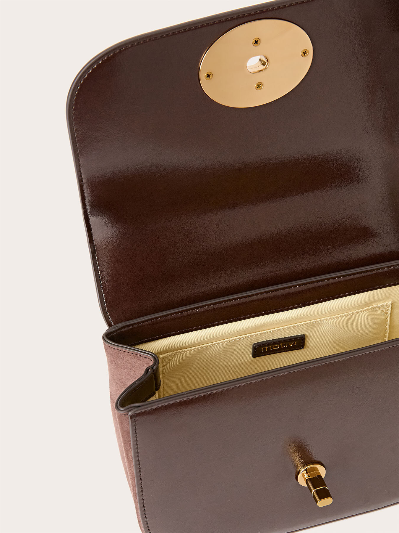 Small bag in double fabric image number 4