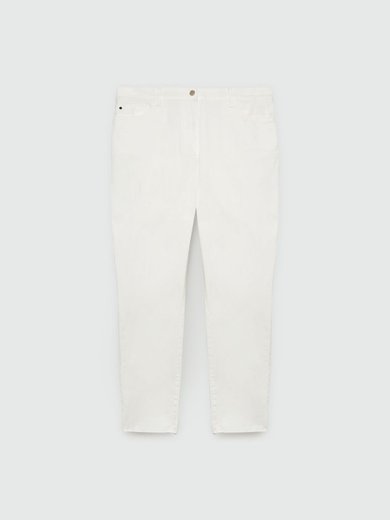 Skinny-Hose aus Baumwolle
