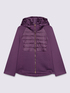 Lightweight dual-material down jacket image number 4
