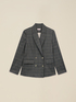Blazer check doppiopetto image number 4