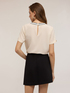 Bluse mit Strickbündchen image number 1