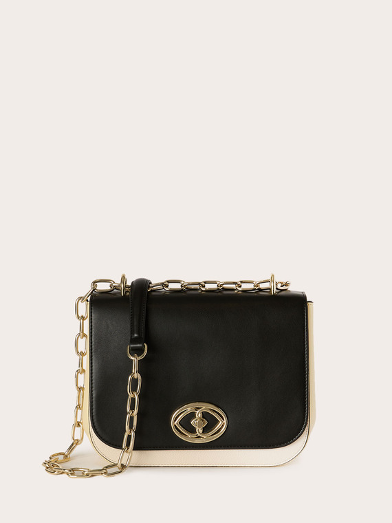 Medium bag in tessuto spalmato