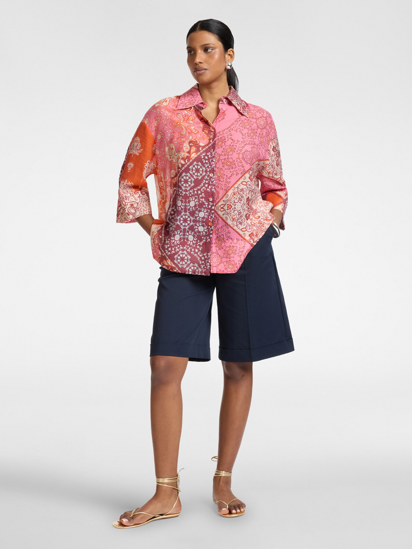 Shorts aus Baumwollmischung image number 0