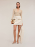 Jupe courte en tweed lurex image number 0