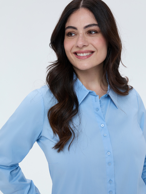 Classic poplin cotton shirt