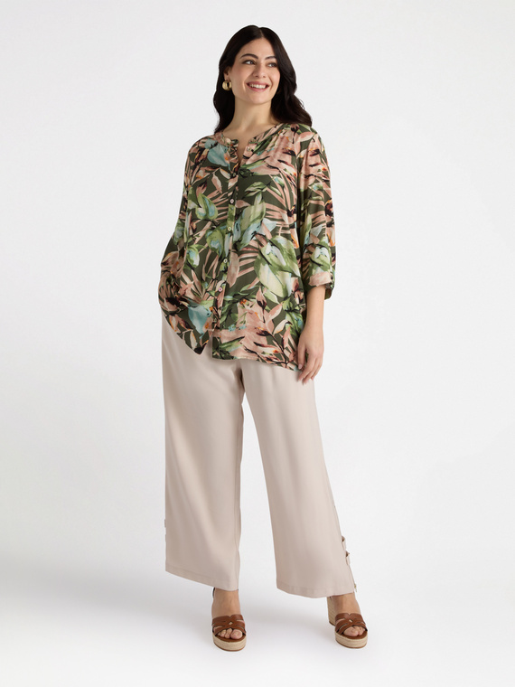 Camicia stampa jungle