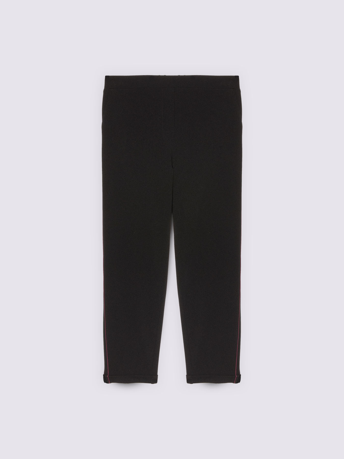 Pantaloni Joggers con piping laterale image number 4