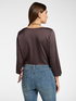 Stretch satin blouse image number 1