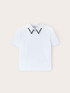 T-shirt avec col brodé de pierres image number 4