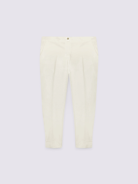 Pantalon New York en point de Milan