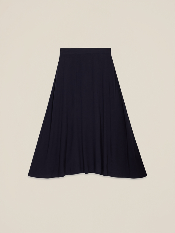 A-line skirt in viscose