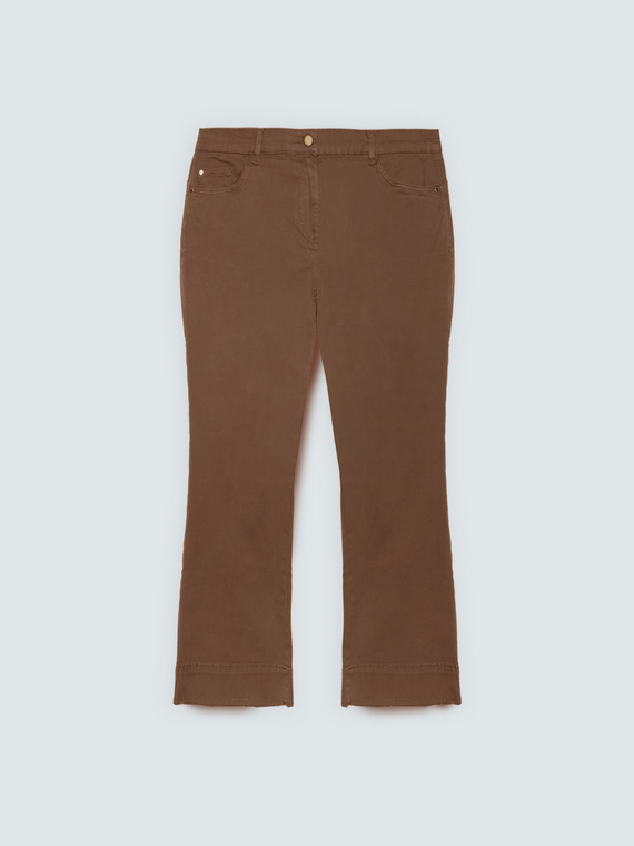 Kick Flare cotton flare pants