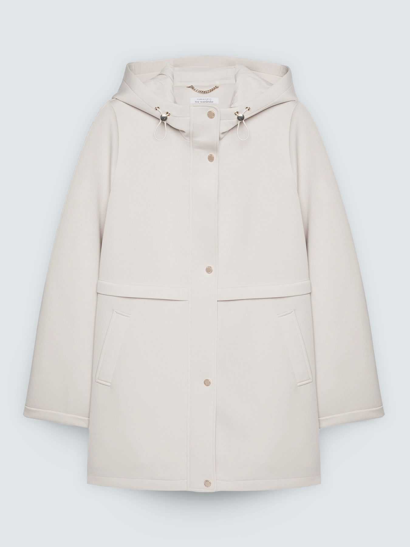 Hooded scuba jacket image number 4