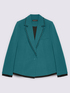 Blazer con borchie sui revers image number 4