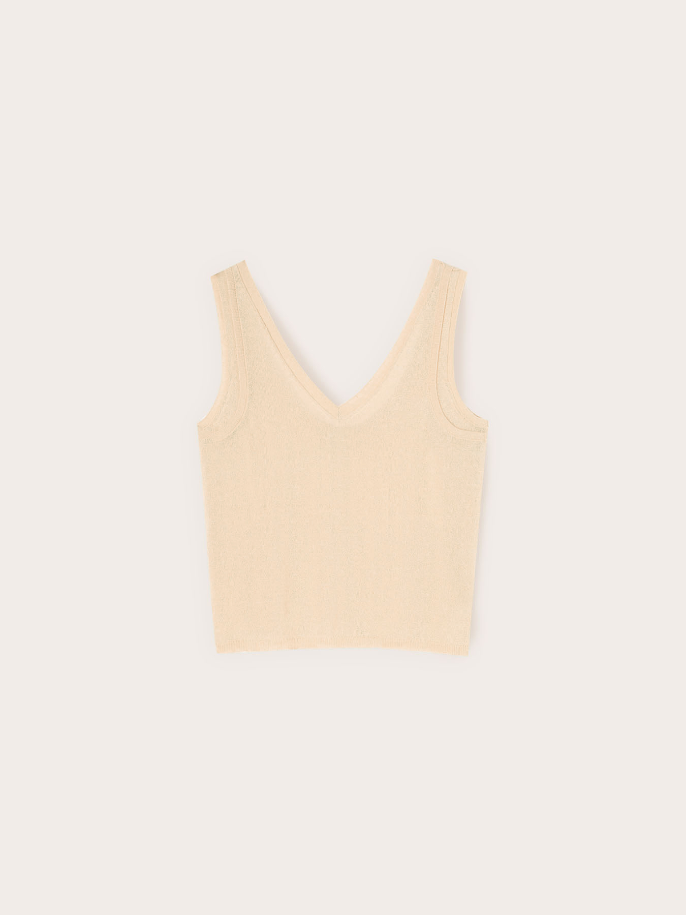 Top tricotat din amestec de in image number 4