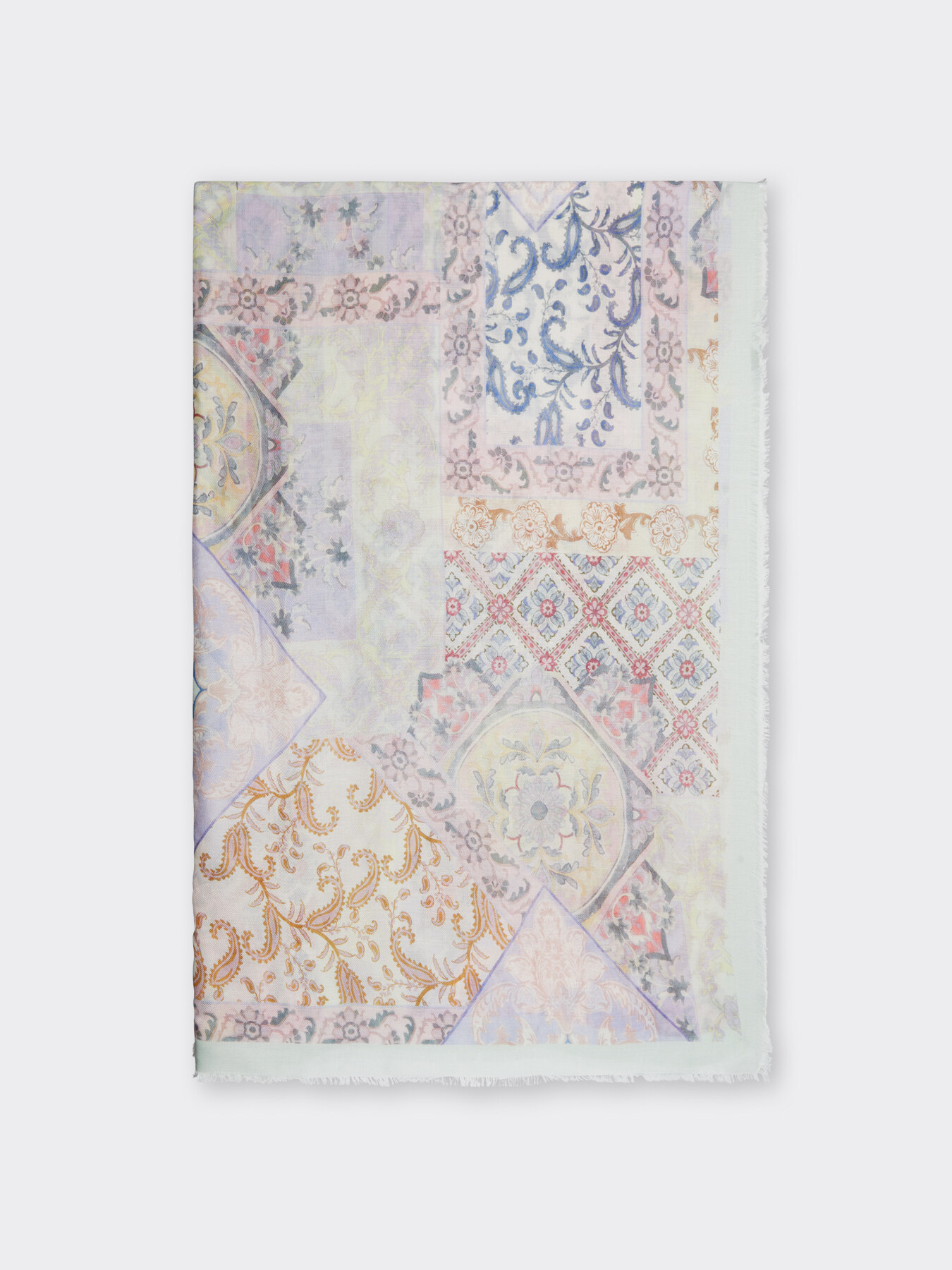 Printed modal scarf image number 0