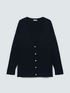 Cardigan scollo a V con bottoni image number 4