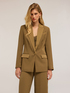 Blazer in envers  satin image number 0