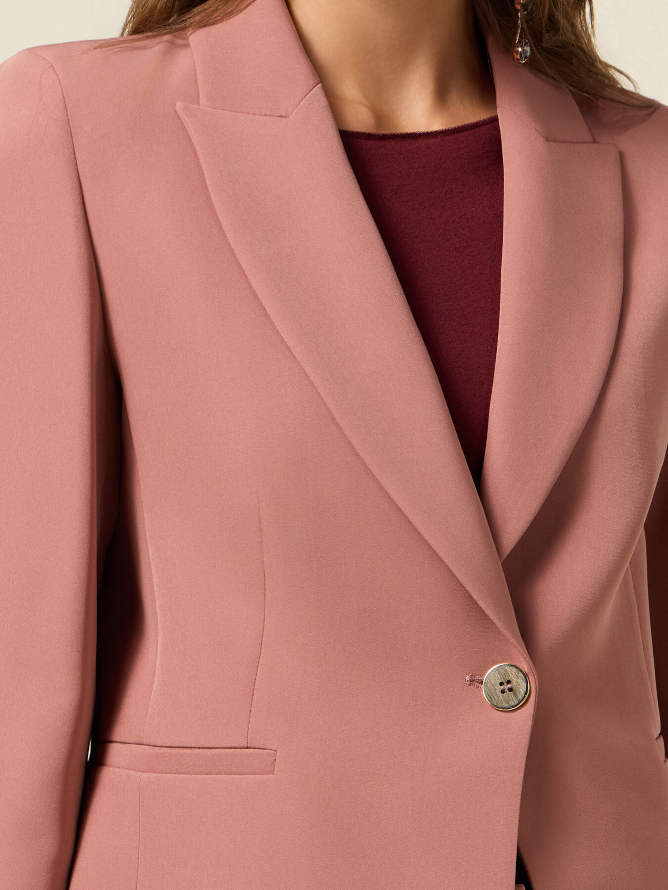 Blazer in tessuto tecnico image number 2