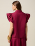 Short-sleeved shirt with flap sleeves image number 1