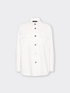 Gabardine shirt with pockets image number 4