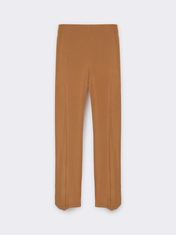 Pantaloni dritti in tessuto leggero