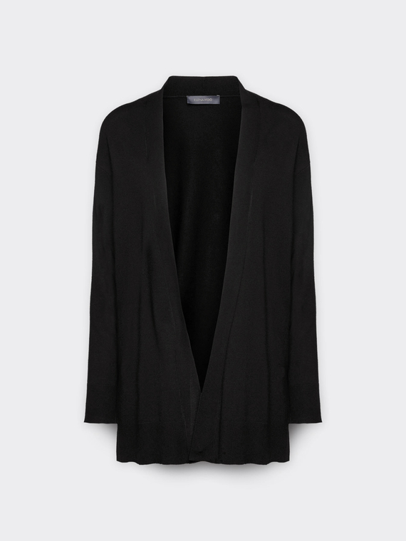 Open-front cardigan