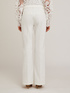 Flare-Hose mit Taschen aus Drillich image number 1