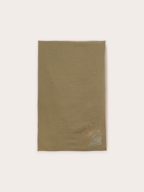 Modal blend stole with crystals
