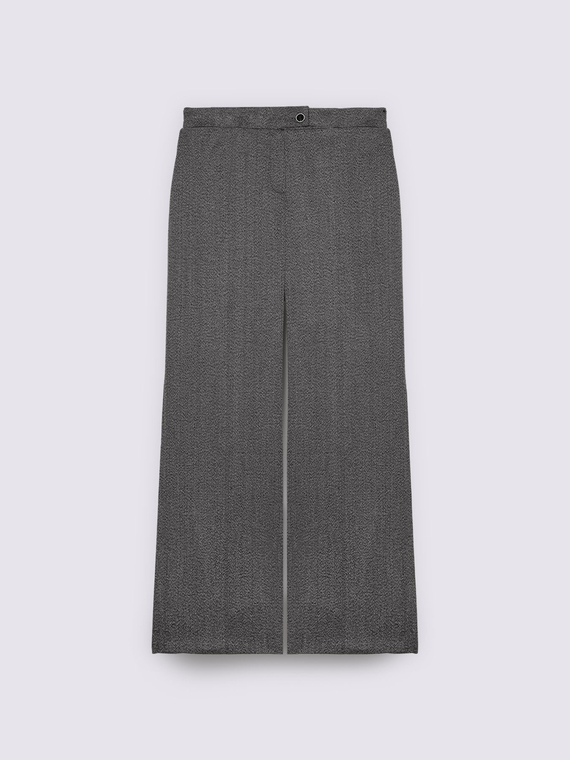 Pantalon &agrave; jambes larges