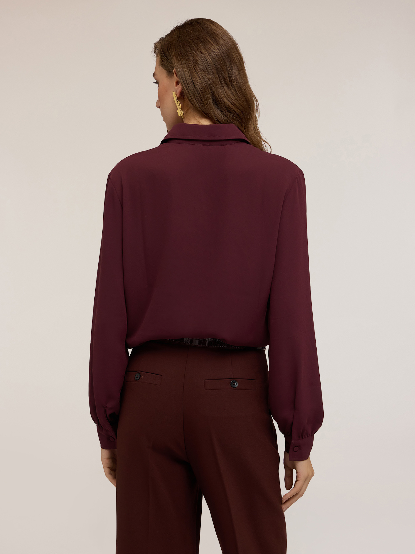 Satin-Hemdbluse image number 1