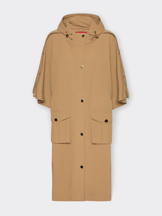 Parka oversize &agrave; capuche