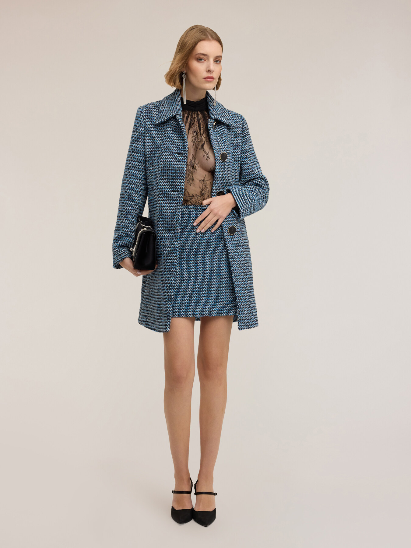 Mini-jupe jacquard image number 0