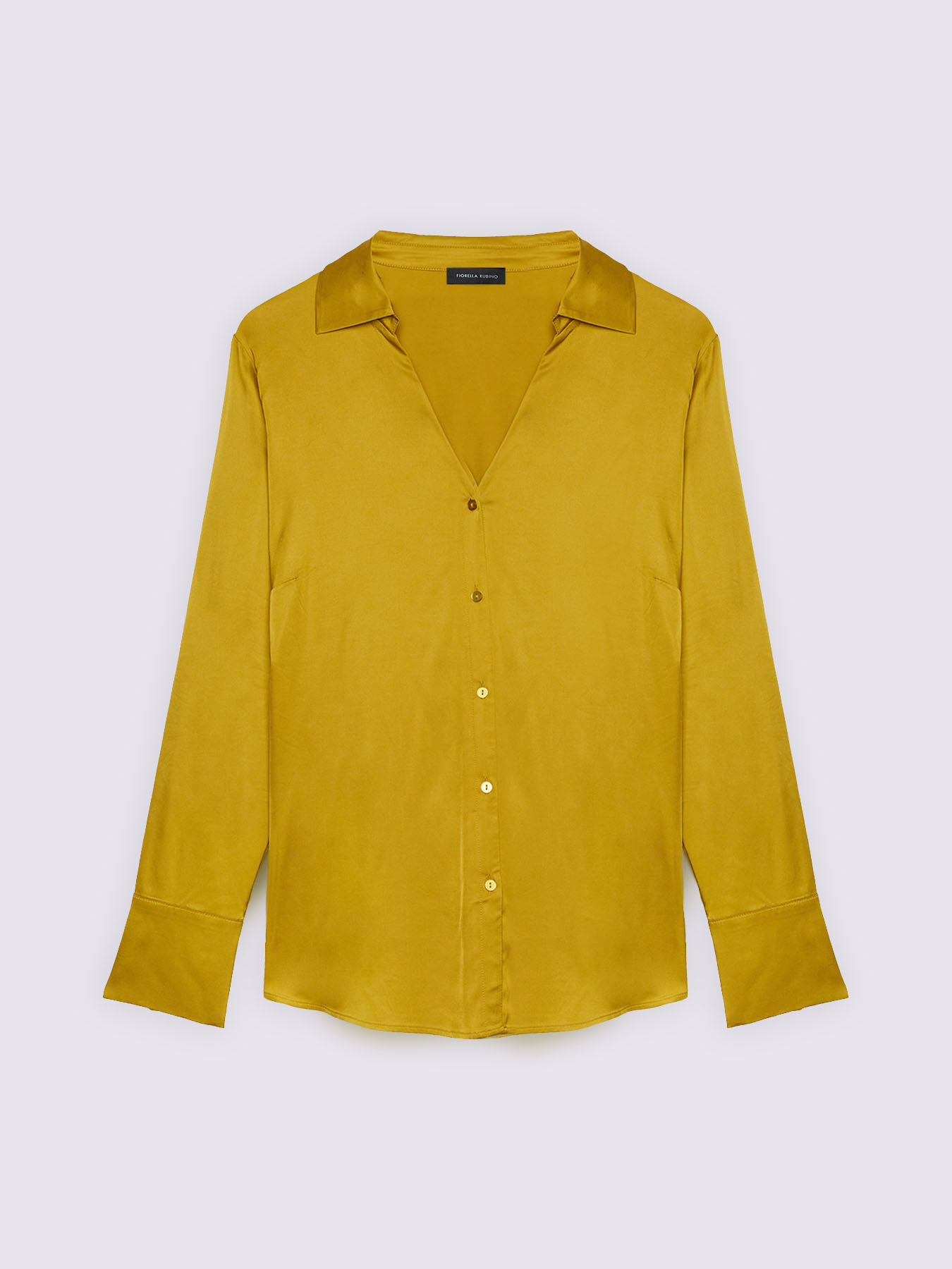 Viscose satin shirt image number 4