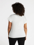 T-shirt in viscosa LENZING™ ECOVERO™ con tulle image number 1