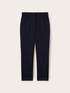 Regular cotton trousers image number 3
