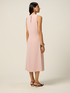 Dress with knot and jewel buckle image number 1