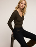 Cardigan in maglia fine a coste image number 2